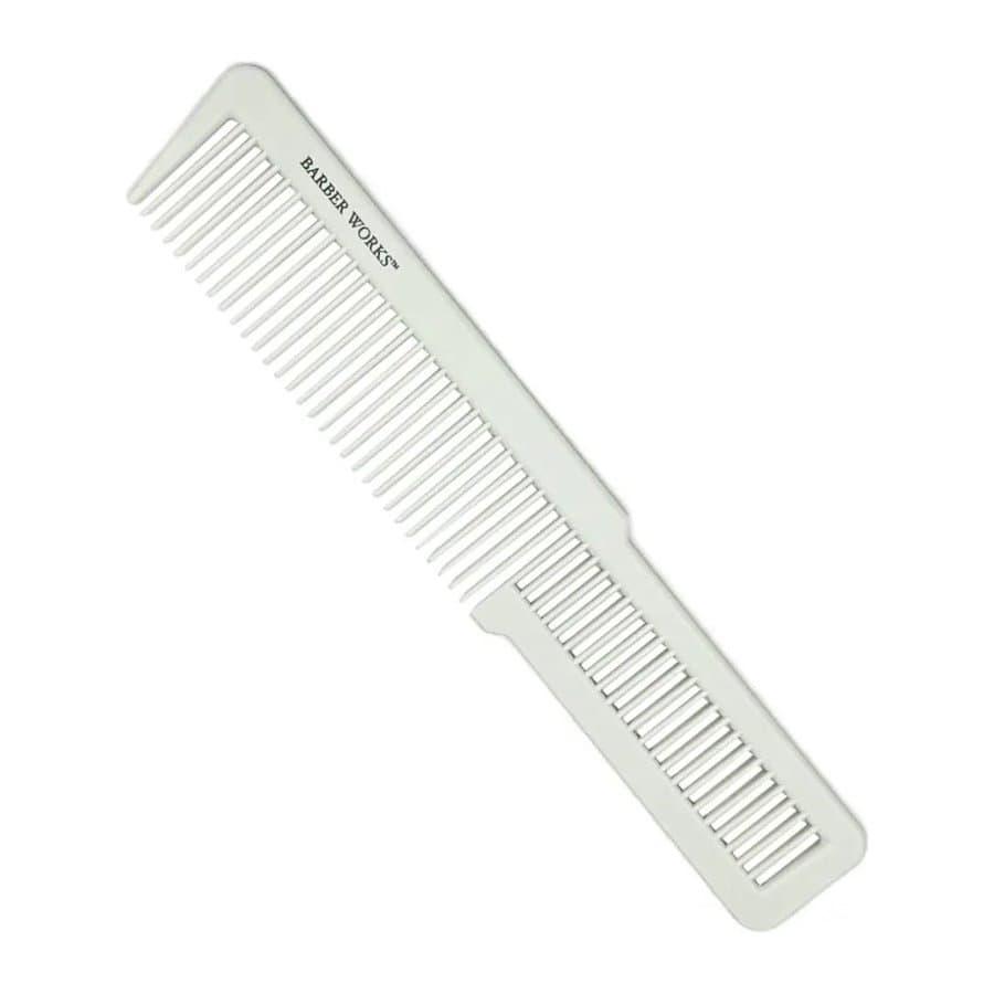 Barber Works White Comb