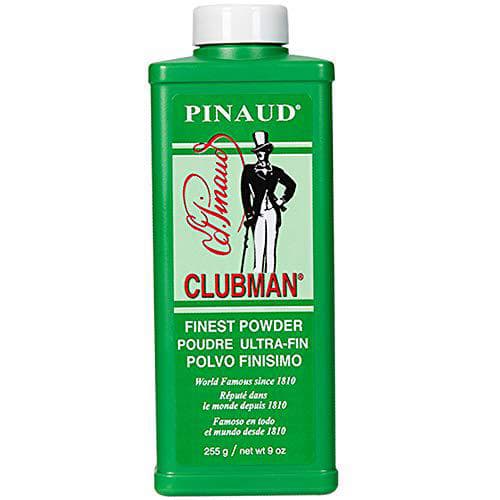 Clubman Pinaud Powder for After Haircut or Shaving, White